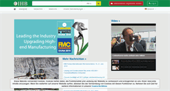 Desktop Screenshot of ihb.de